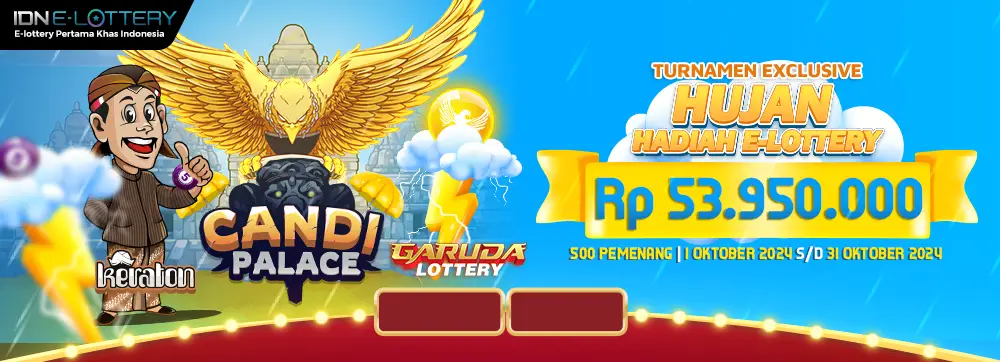 Turnamen Exclusive Hujan Hadiah E-Lottery